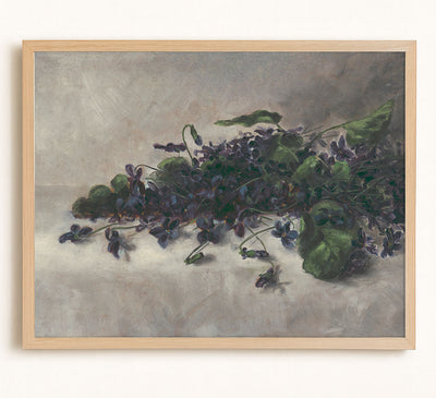 VIOLETS - Museum Quality Art
