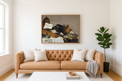 VIOLIN STILL LIFE - Museum Quality Art