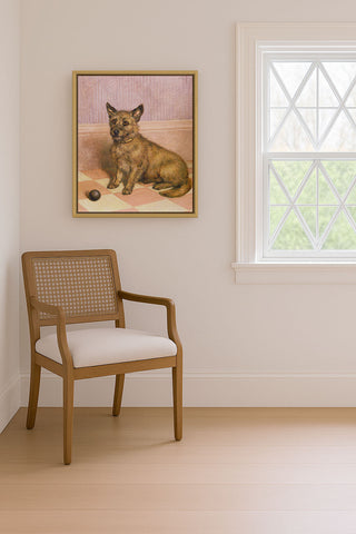 WAITING TO PLAY - Museum Quality Art