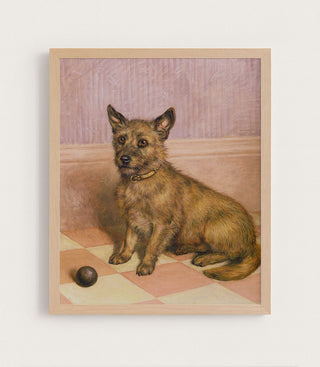 WAITING TO PLAY - Museum Quality Art