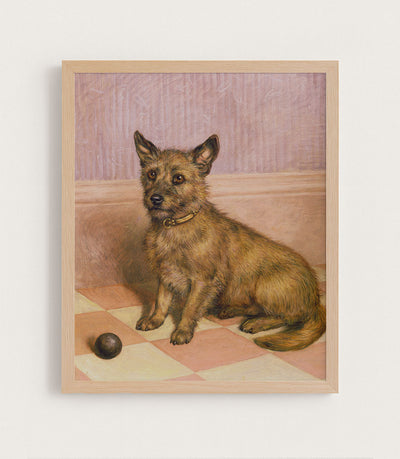 WAITING TO PLAY - Museum Quality Art