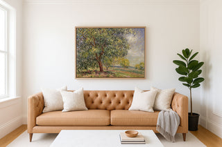 WALNUT TREE AT SABLONS IN SPRING - Museum Quality Art