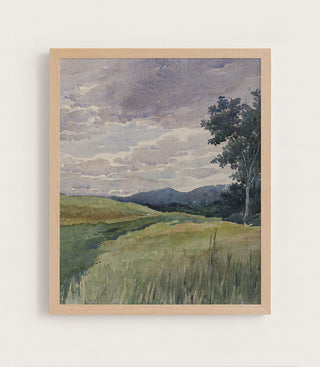 WATERCOLOR SCENE - Museum Quality Art