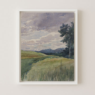 WATERCOLOR SCENE - Museum Quality Art