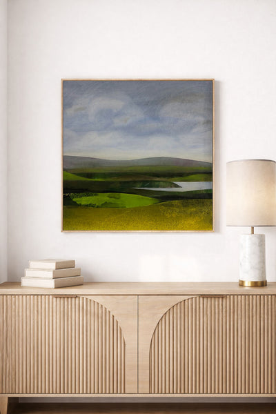 Watery Somerset Landscape