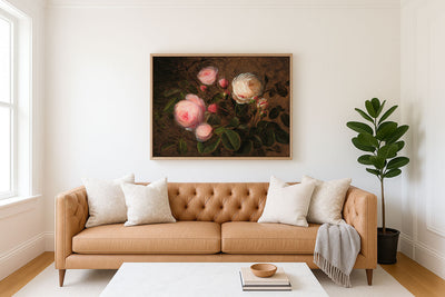Pink and White Roses
