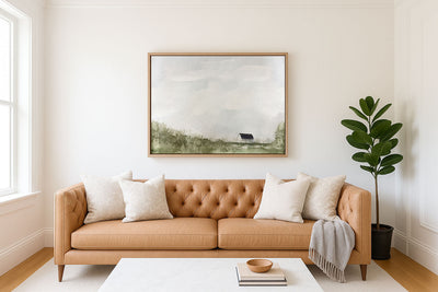 WHITE BARN - Museum Quality Art