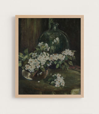 WHITE FLOWERS - Museum Quality Art