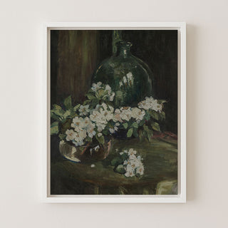 WHITE FLOWERS - Museum Quality Art
