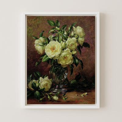 White Roses, a Gift from the Heart