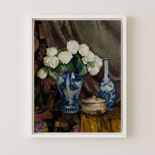 WHITE ROSES - Museum Quality Art