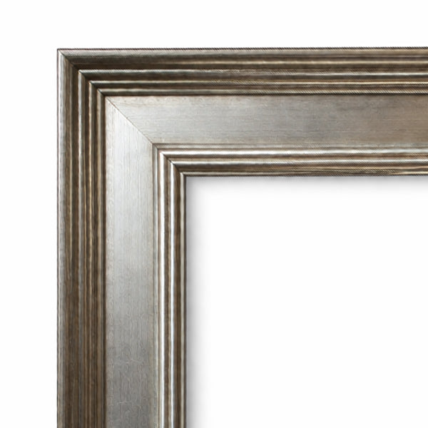 Wide Classic Silver Frame