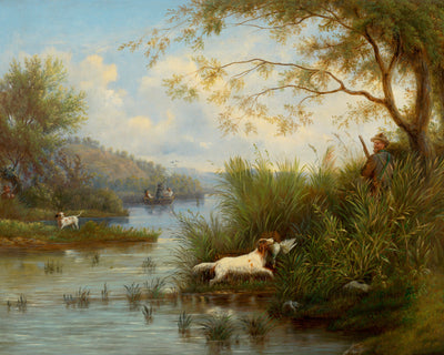 WILD DUCK HUNT - Museum Quality Art
