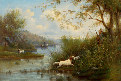 WILD DUCK HUNT - Museum Quality Art