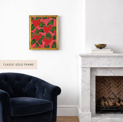 WILD STRAWBERRIES - Museum Quality Art