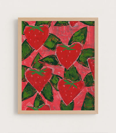 WILD STRAWBERRIES - Museum Quality Art