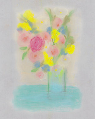 Wildflowers in Glass Jar