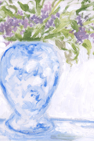 WILDFLOWERS IN PORCELAIN