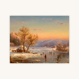 WINTER EVENING IN THE COUNTRY — Primary Image