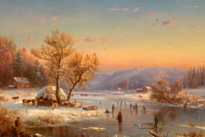 WINTER EVENING IN THE COUNTRY