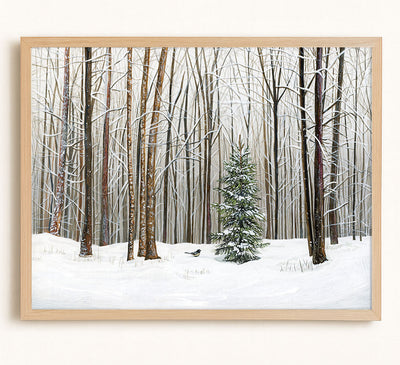WINTER FOREST - Museum Quality Art