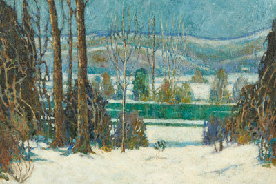 WINTER LANDSCAPE - Museum Quality Art
