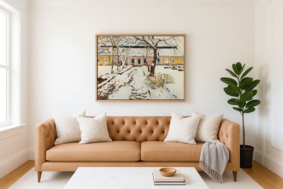 WINTER MANOR HOUSE - Museum Quality Art