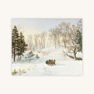 WINTER ON RAVENSDALE ROAD, HASTINGS-ON-HUDSON — Primary Image