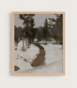 WINTER PATH - Museum Quality Art