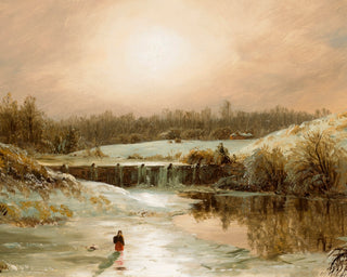 WINTER SCENE IN HARTFORD