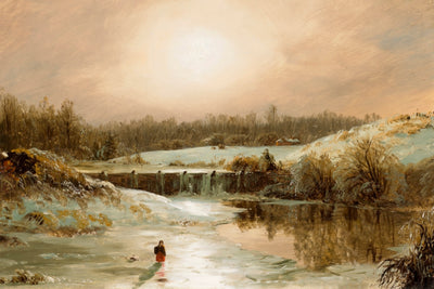 WINTER SCENE IN HARTFORD