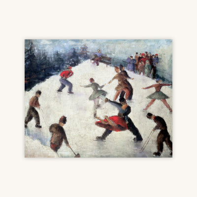 WINTER SKATING SCENE — Primary Image