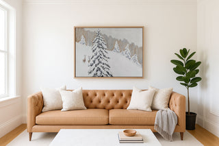 WINTER SLOPE - Museum Quality Art