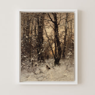 WINTER TWILIGHT - Museum Quality Art