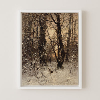 WINTER TWILIGHT - Museum Quality Art