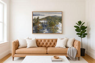 WINTER VIEW - Museum Quality Art