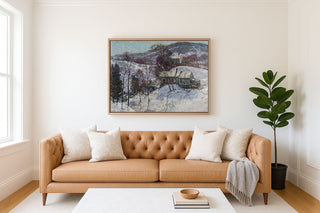 WINTER WOODS - Museum Quality Art