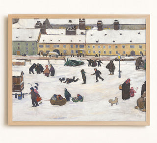 WINTERTIME - Museum Quality Art