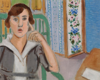 WOMAN AND SCREEN - Museum Quality Art
