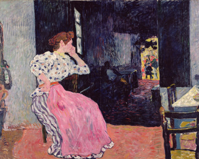 WOMAN AT THE CABARET