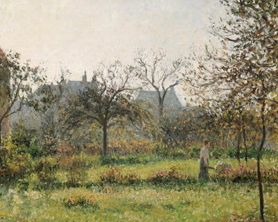 WOMAN IN AN ORCHARD