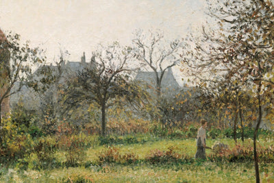 WOMAN IN AN ORCHARD