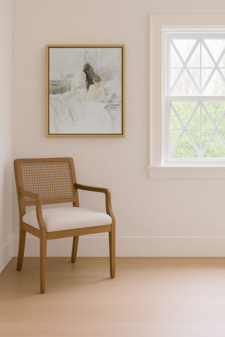 WOMAN IN BED - Museum Quality Art