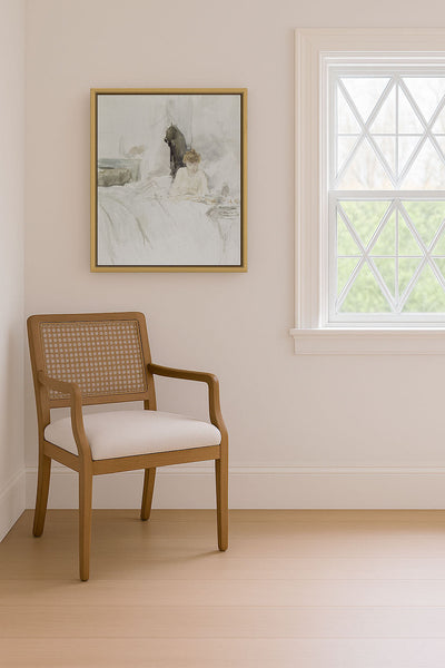 WOMAN IN BED - Museum Quality Art