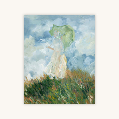 WOMAN WITH A PARASOL — Primary Image