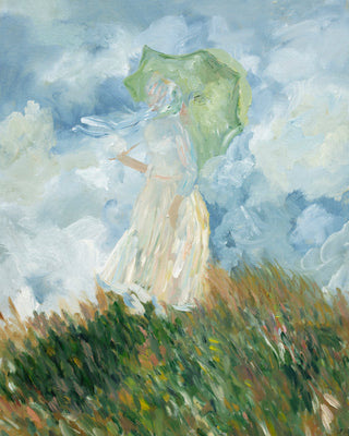 WOMAN WITH A PARASOL