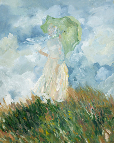 WOMAN WITH A PARASOL