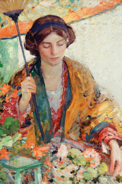 WOMAN WITH A PARASOL