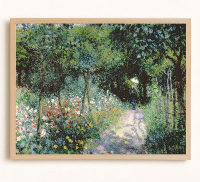 Woman in a Garden