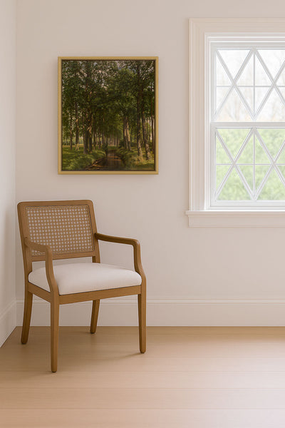 Wood Bathing in Sunshine